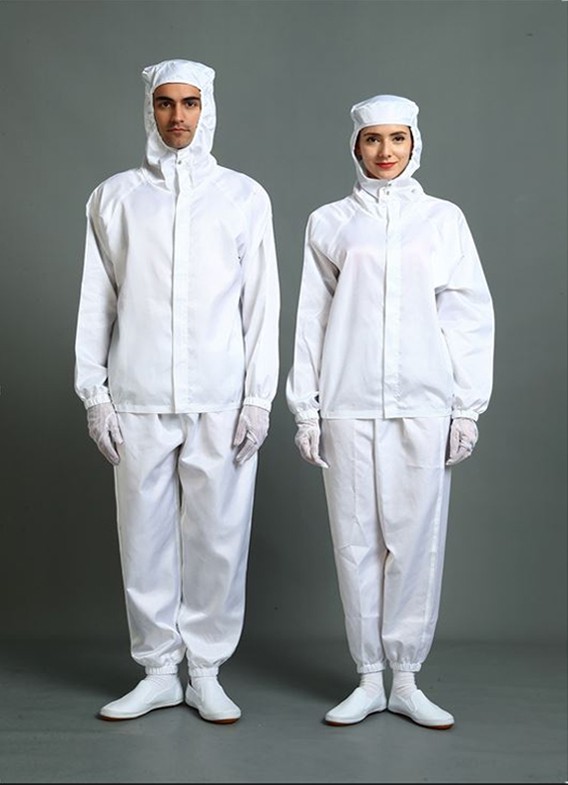 分体洁净服（前开拉链）Separate clothing（Zip font type）